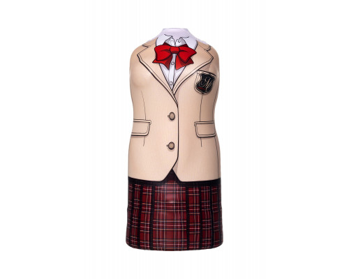 Мастурбатор MAGIC EYES Uniforms NUDE blazer R, TPE, белый, 17 см