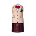 Мастурбатор MAGIC EYES Uniforms NUDE blazer R, TPE, белый, 17 см