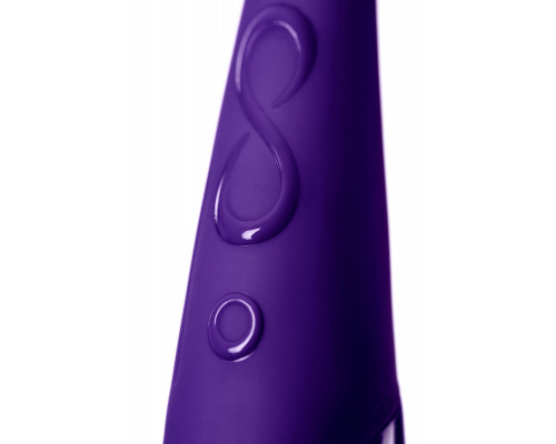 Стимулятор клитора с ротацией Zumio X,фиолетовый,ABS пластик, 18 см