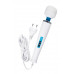 Вибромассажёр Magic Wand Europe, силикон, белый, 32,5 см