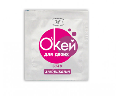 Гель-лубрикант «О'Кей для двоих», 4 г, 20 шт. в упаковке