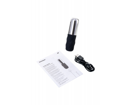 Вибромассажер Satisfyer Mini Sparkling Darling , силикон, чёрный, 11,4 см.