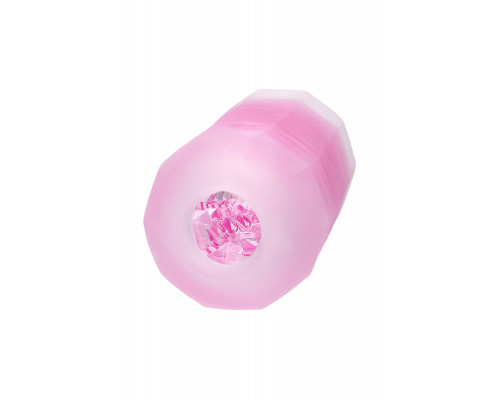 Нереалистичный мастурбатор TENGA SPINNER  Brick, TPE, прозрачный, 13 см