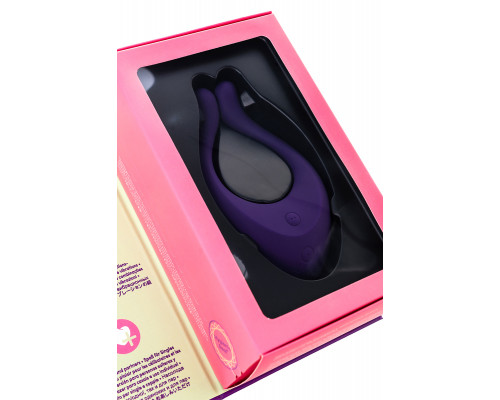 Многофункциональный стимулятор для пар Satisfyer Partner Multifun 1, силикон, фиолетовый, 13,5 см.
