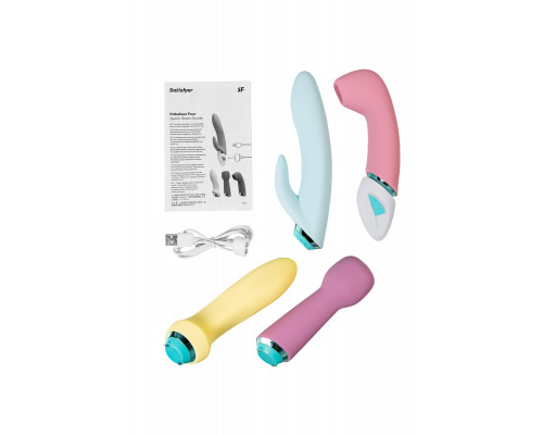 Набор вибраторов Satisfyer Fabulous Four, силикон, ассорти