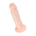 Фаллоимитатор RealStick Silicone Tom H, сайлекспан, телесный, 15 см