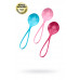 Набор вагинальных шариков Satisfyer  Balls C03 single, силикон, ассорти, Ø 3,5 см.