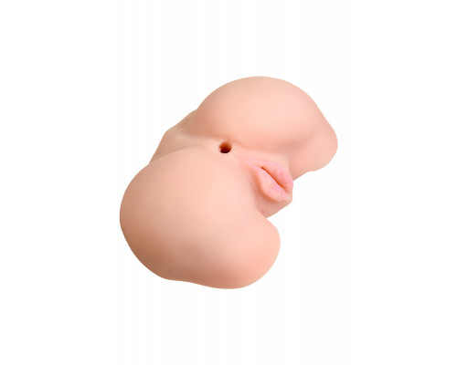 Мастурбатор реалистичный TOYFA Juicy Pussy Scarlett с вибрацией, вагина и анус, TPR, телесный, 17 см