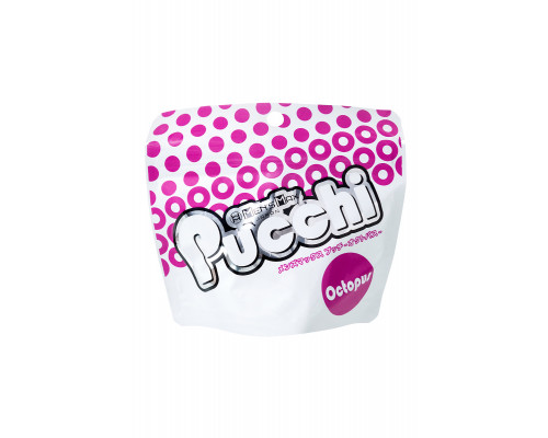 Мастурбатор нереалистичный MensMax Pucchi OCTOPUS, TPE, белый, 6,5 см