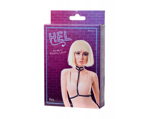 Стреп H.E.L. Ava, текстиль, черный, OS