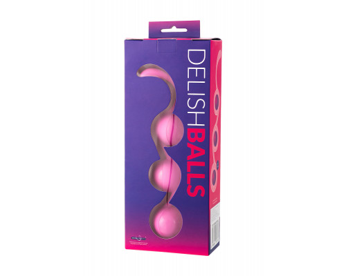 Вагинальные шарики Seven Creations, силикон, розовые, Ø 3,5 см
