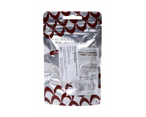 Мастурбатор нереалистичный MensMax Pucchi Cacao, TPE, белый, 6,5 см