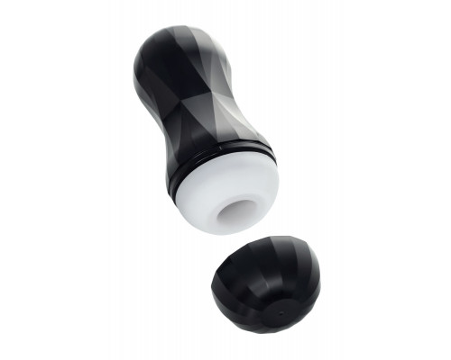 Нереалистичный мастурбатор TENGA Air-Tech Squeeze Strong, TPE, белый, 17 см