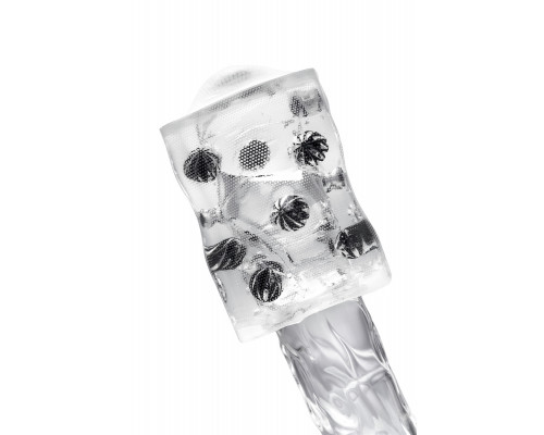 Нереалистичный мастурбатор TENGA Crysta  Ball, TPE, прозрачный, 15,5 см