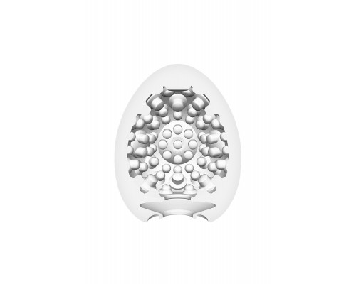 Нереалистичный мастурбатор TENGA № 2 Clicker, TPE, белый, 6,1 см
