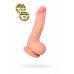 Реалистичный фаллоимитатор TOYFA RealStick Elite Nathan, TPR, телесный, 18,5 см
