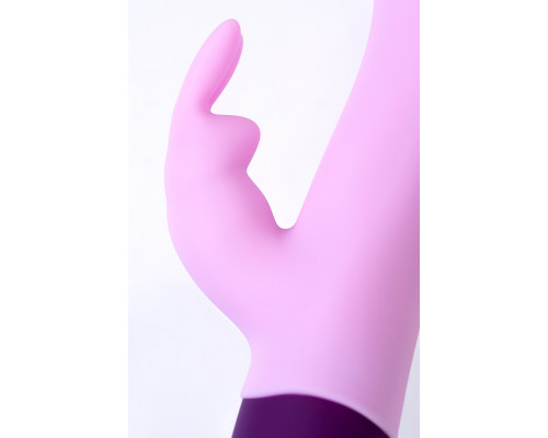 Нереалистичный вибратор Love to Love Hello Rabbit, силикон, фиолетовый, 24,5 см.