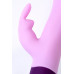 Нереалистичный вибратор Love to Love Hello Rabbit, силикон, фиолетовый, 24,5 см.