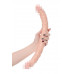 Двусторонний фаллоимитатор TOYFA RealStick Nude реалистичный, PVC, телесный, 42,5 см