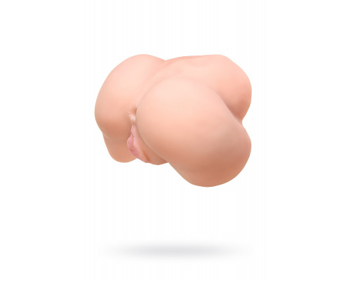 Мастурбатор реалистичный TOYFA Juicy Pussy Scarlett с вибрацией, вагина и анус, TPR, телесный, 17 см