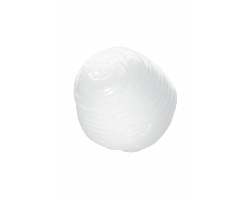 Нереалистичный мастурбатор TENGA № 6 Silky, TPE, белый, 6,1 см