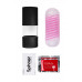 Нереалистичный мастурбатор TENGA SPINNER  Brick, TPE, прозрачный, 13 см