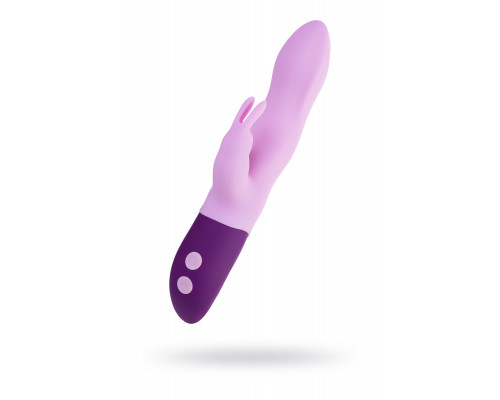 Нереалистичный вибратор Love to Love Hello Rabbit, силикон, фиолетовый, 24,5 см.