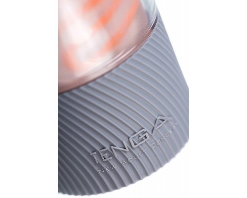Нереалистичный мастурбатор TENGA SPINNER  Hexa, TPE, прозрачный, 13 см