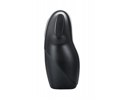 Мастурбатор нереалистичный Satisfyer Men Vibration, силикон, чёрный, 14,5 см.