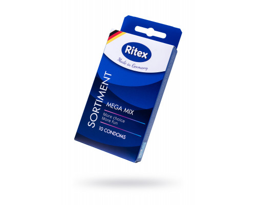 Презервативы Ritex SORTIMENT №10, ассорти, латекс, 18 см