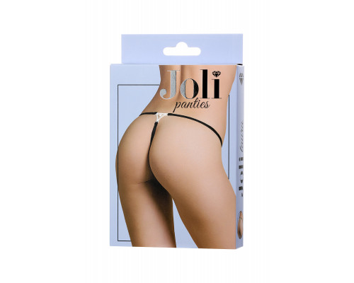 Трусики со стразами Joli Laura, черный, OS