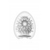 Нереалистичный мастурбатор TENGA №11 Shiny, TPE, белый, 6,1 см