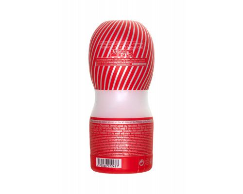 Нереалистичный мастурбатор TENGA  Air Flow Cup, TPE, белый,  15,5 см