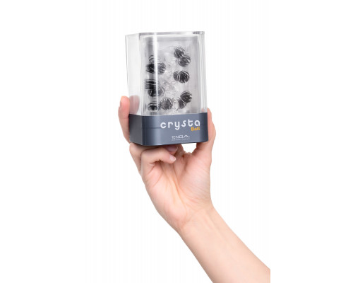 Нереалистичный мастурбатор TENGA Crysta  Ball, TPE, прозрачный, 15,5 см