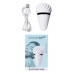 Вибромассажер Satisfyer  Layon 4, Sweet sensation, силикон, белый, 9,6 см.