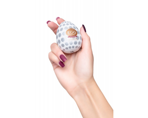 Набор нереалистичных мастурбаторо TENGA  EGG - II, TPE, белый, 6,1 см, 6 шт