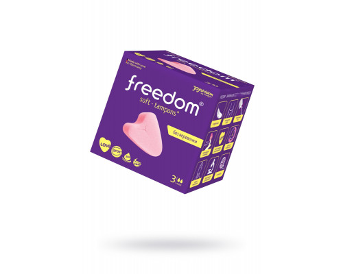 Тампоны женские гигиенические FREEDOM Mini, 3 шт