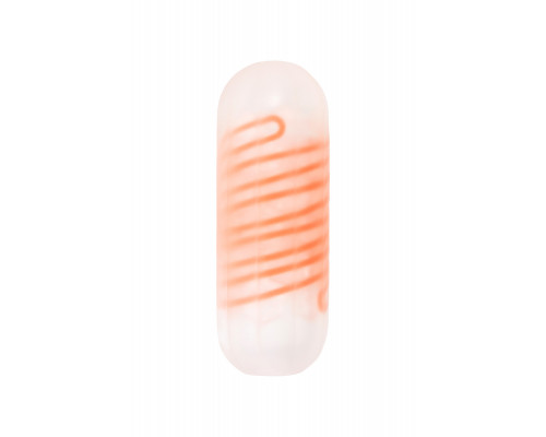 Нереалистичный мастурбатор TENGA SPINNER  Hexa, TPE, прозрачный, 13 см