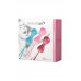 Набор вагинальных шариков Satisfyer Balls C02 Double, силикон, ассорти, Ø 3,2 см.
