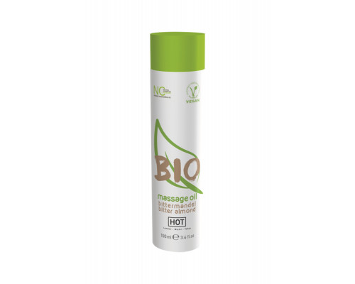 Массажное масло HOT BIO  oil bitter almond 100 мл.