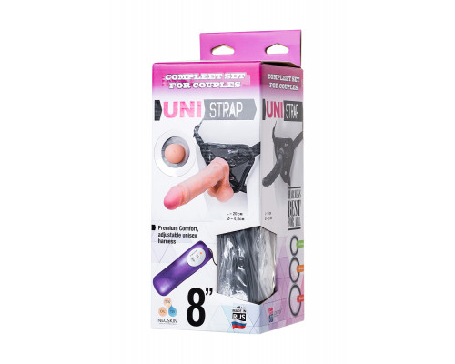 Страпон на креплении LoveToy UNI strap 8