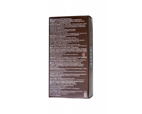 Презервативы VIZIT Dotted Точечные 12 шт, латекс, 18 см