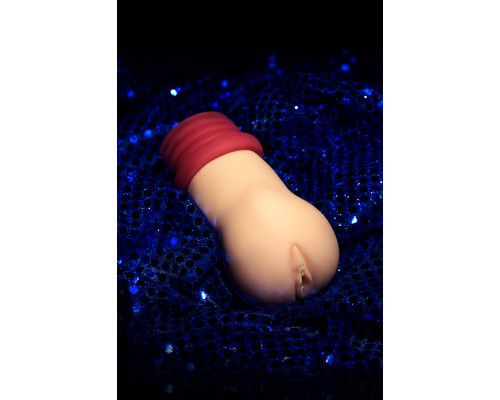 Мастурбатор реалистичный, MAGIC EYES Akuma no Wareme, TPE, телесный, 17 см