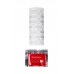 Нереалистичный мастурбатор TENGA 3D  Module, TPE, белый, 11,6 см