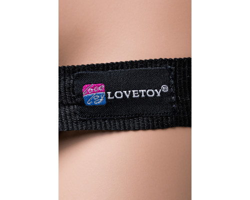 Страпон на креплении LoveToy с поясом 