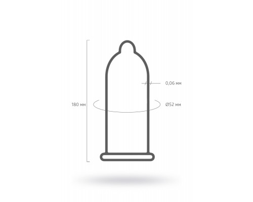 Презервативы VIZIT Dotted Точечные3 шт, латекс, 18 см
