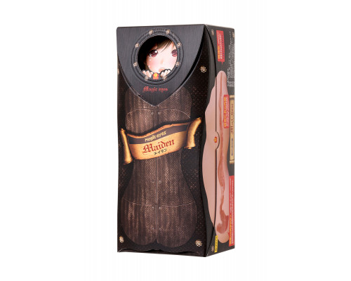 Мастурбатор реалистичный MAGIC EYES Maiden девственница, TPE, телесный, 17 см