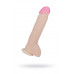 Фаллоимитатор неоскин на присоске REAL Next Lovetoy, TPR, телесный 25,5 см