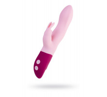 Нереалистичный вибратор Love to Love Hello Rabbit, силикон, розовый, 24,5 см.