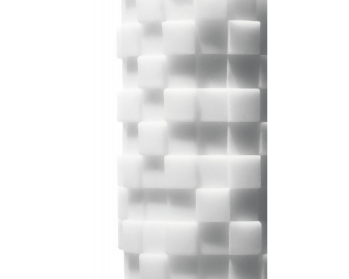 Нереалистичный мастурбатор TENGA 3D  Module, TPE, белый, 11,6 см